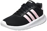 adidas Lite Racer 3.0, Running Shoe Mujer, Core Black/Clear Pink/Grey, 39 1/3 EU