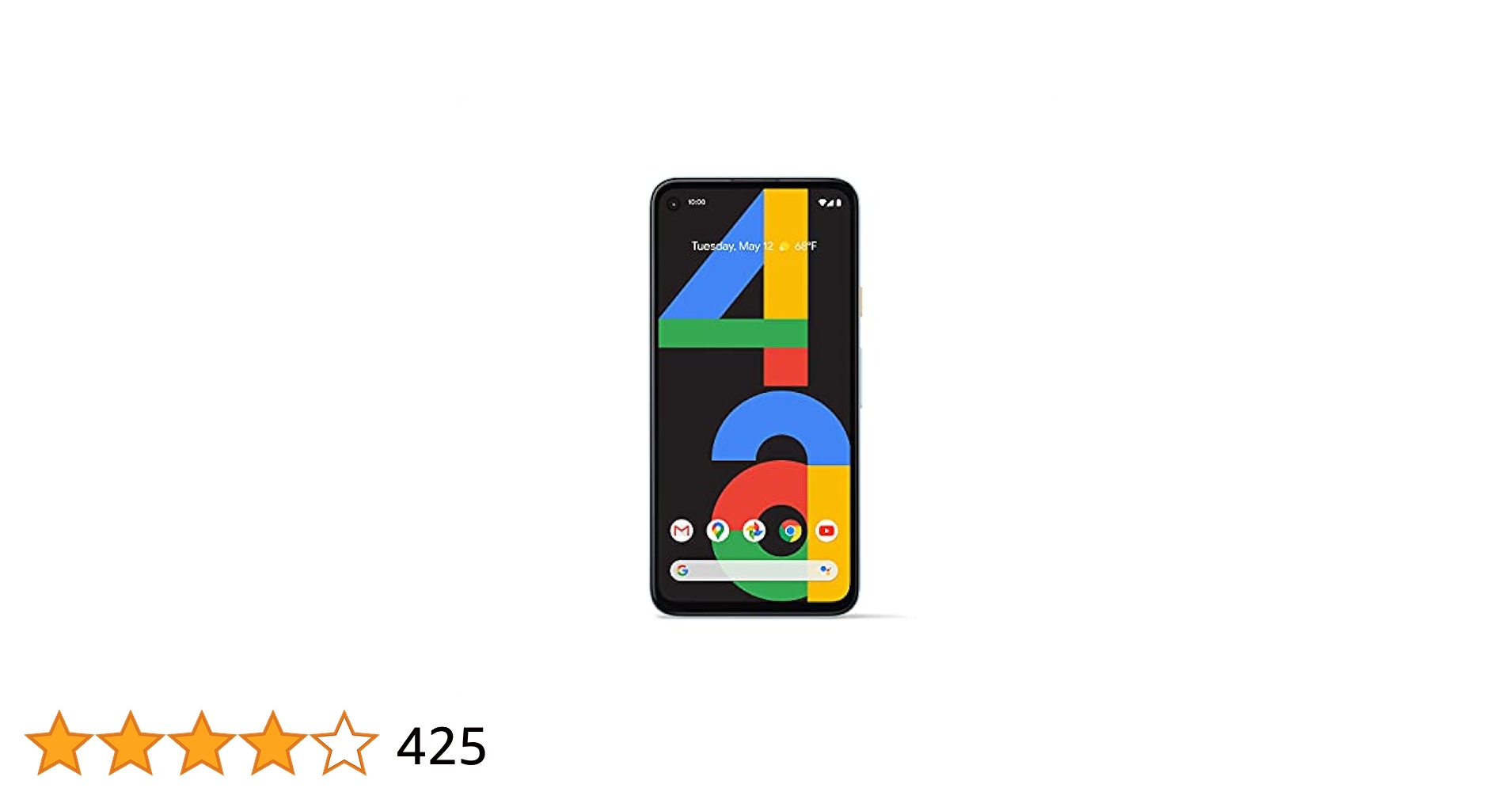 Google Pixel 4a Android Smartphone (128 GB, Barely Blue