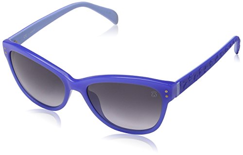 Tous STO828-550D27 Gafas de Sol, Shiny Periwinkle Blue, 55 para Mujer