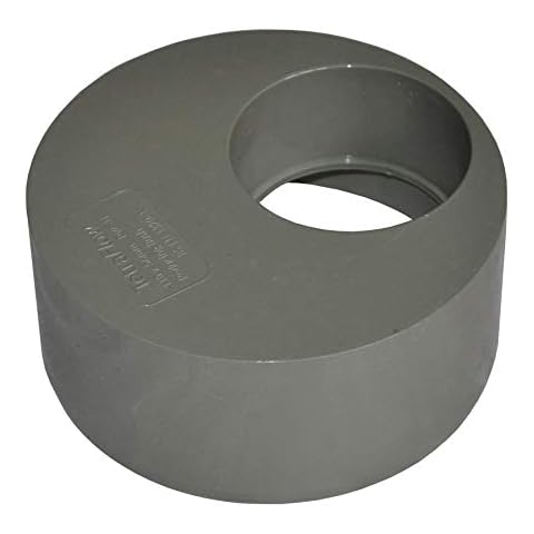 110mm Solvent Soil Pipe to 50mm Reducer - Grey - Pack of 2 Cover