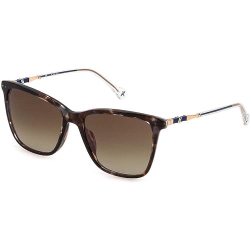 Lunettes de soleil femme marron Yalea DINA pour terrasses et conduite