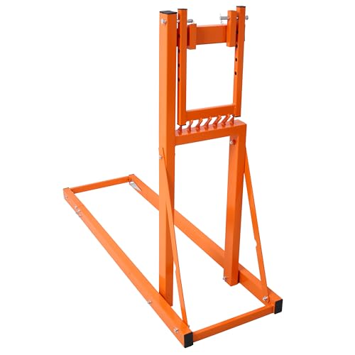 eSkde Adjustable Log Saw Horse - Holder for Branches, Timber, Firewood, Fence Posts, Pallets and More | Sawhorse Chainsaw Trestle | Wood Cutting Stand
