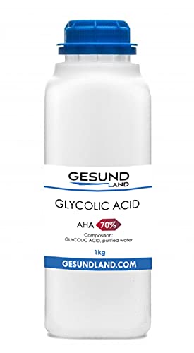 1 kG (1000g) ÁCIDO GLICOLICO 70% concentrado (AHA) Químico Peeling al por mayor