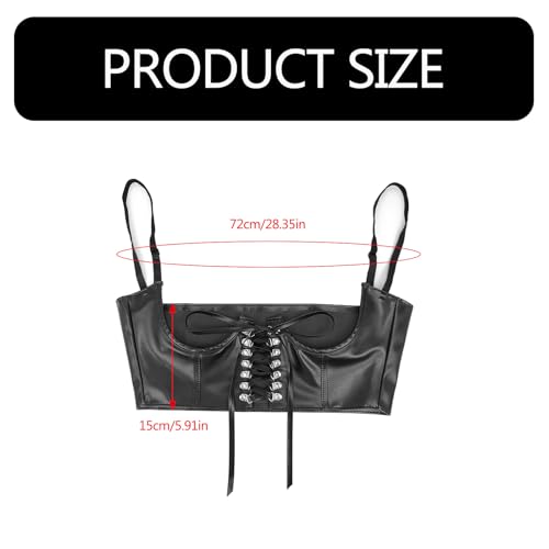 Waist Belt,Elegant Corset Belt Waistband for Women Elastic Costume Waist Belt Underbust Women Underbust Lace Up Tops3