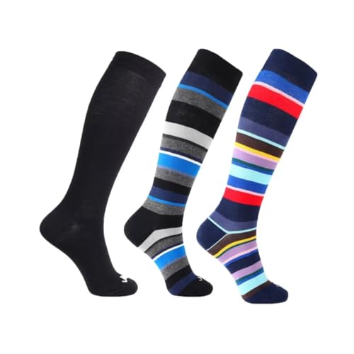 Image of ja vie Women & Men Comfy 75% Merino Wool Compression Socks 15-20mmHg Extra Soft