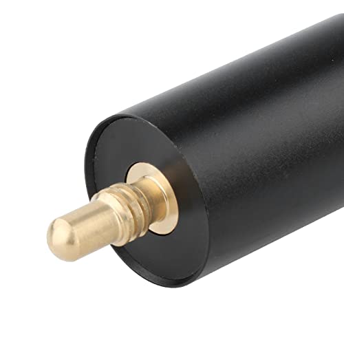 Fancyes Extensor de taco de sinuca ultraleve para bilhar snooker extensão peças telescópicas - Preto