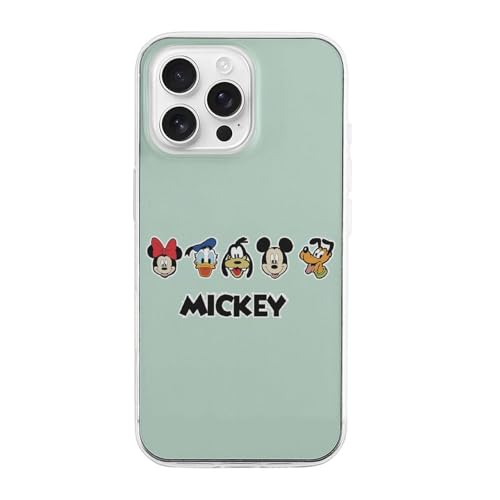 �f�B�Y�j�[ �~�b�L�[�}�E�X IPhone16 �Ή� �P�[�X �ϏՌ� �y���^ ���ϖh�~/Qi�������C�����X�[�d�Ή� �X�}�z�P�[�X ����~�� �w��h�~