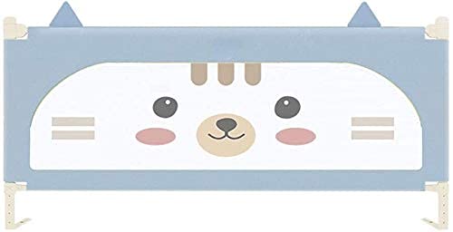 Barandillas de cama extralargas para niños pequeños y bebés con altura ajustable