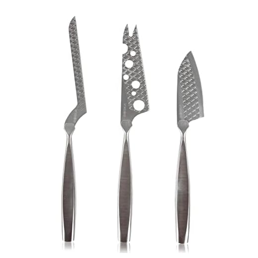 BOSKA Stainless Steel Cheese Knife Set
