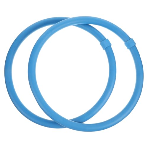 ORFOFE Aros de Brazo con Peso para Fitness y Yoga Prácticos y Portátiles para Ejercicio Casa Masaje Muscular y Tonificación del Brazo Azul