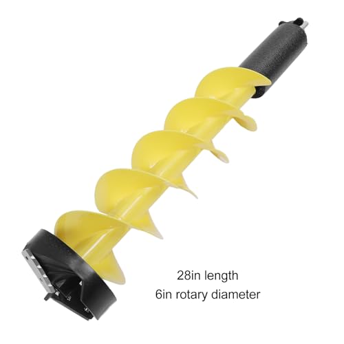 Ice Auger Drill Bit for Deep Ice Fishing, 6in Diameter 2-Blade with by Zunate - Used condition - Image 6