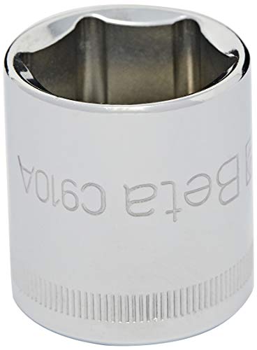Beta 9100021 Model 910 A21 Hexagon Hand Sockets, 3/8 Drive, 21mm, White