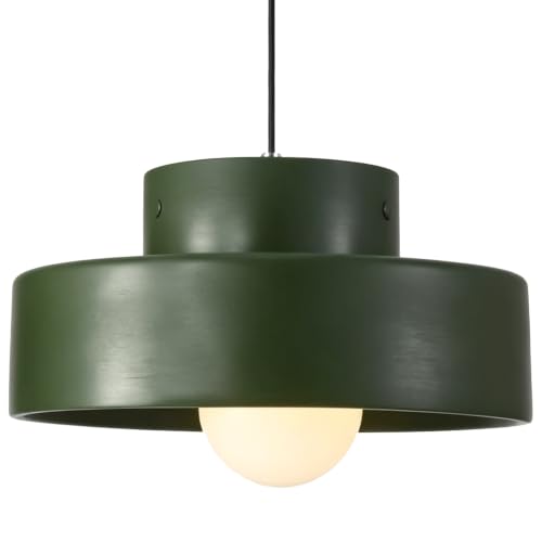 Lampe suspendue réglable en résine mate pour chambre et couloir cosy
