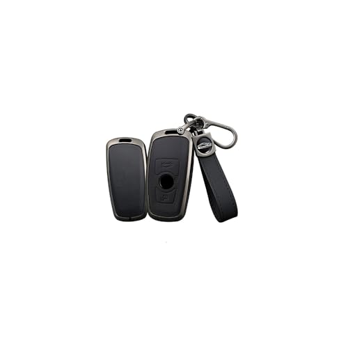 Coque de clé en cuir noir anti-choc pour BMW X3 X6 Z4 évite les rayures du quotidien