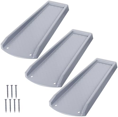Rubberific Premium Rubber Downspout Splash Block, Rain Guard, Stone ...