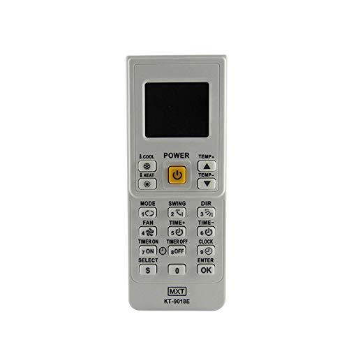 Controle Remoto MXT 1247 P/ AR Condicionado Universal KT-9018