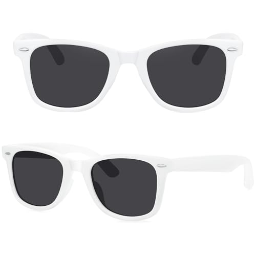 Image of MEETSUN Polarized Sunglasses for Women Men Classic Retro Square Frame Driving Sun Glasses UV Protection