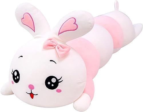 抱きまくら ウサギ ぬいぐるみ 細長いクッション うさぎ 抱き枕 可愛い 兎 だきまくら ぬいぐるみ 150cm 抱き枕 動物 縫いぐるみ ふわふわ 抱き枕 長いクッション 柔らかく 兎 ぬいぐるみ ロング 抱きつき枕 可愛い 横抱き枕 ピンク