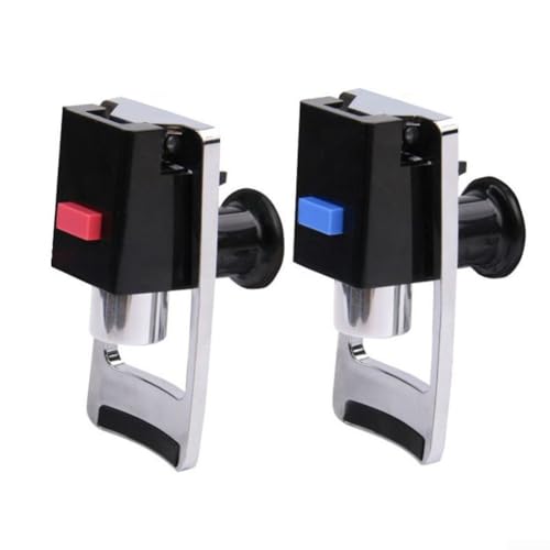 Hot And Cold Water Dispenser Faucet Water Dispenser Spigot with Child Safety Lock for Ro System Adaptor Hot Cold Water- Red and Blue