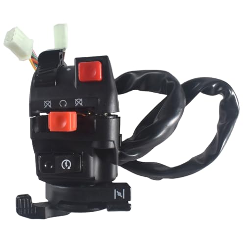 KANECJDL 5-Function 9 Wire Chinese ATV Left Side Control Switch