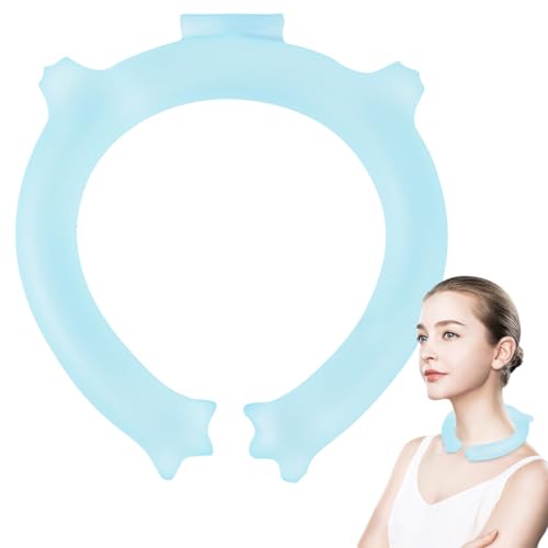 Ruwshuuk Hals-Eisring Kühlkompresse Hellblau