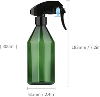 driew Plant Mister Spray Bottle, Plant Mister Water Spray Bottle for Plants Misting Bottle Water Fine Mist, Cleaning Solutions, Gardening, Indoor, Outdoor (Green - 10oz)