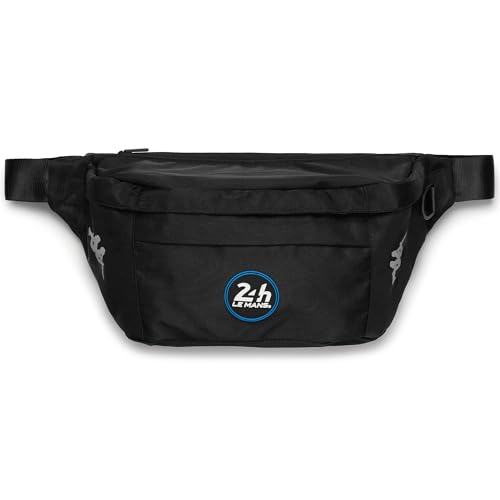 Sacoche Kappa Akash 24H Le Mans Noire Taille Unique pour Homme et Femme