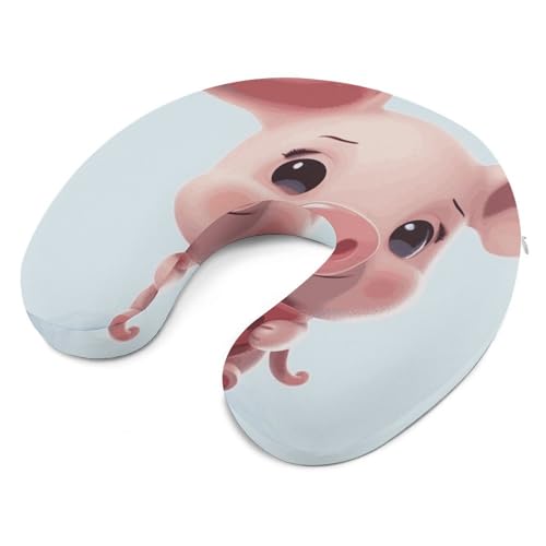 Almohada U espuma viscoelástica tamaño único miniatura 6