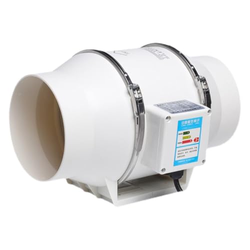 Extractor de conductos de 8 pulgadas con enchufe de 180v para ventilación eficiente 3