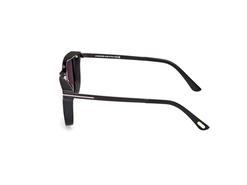 Tom Ford Sinatra Smoke Sport Men's Sunglasses FT1104 01A 53, Shiny Black3