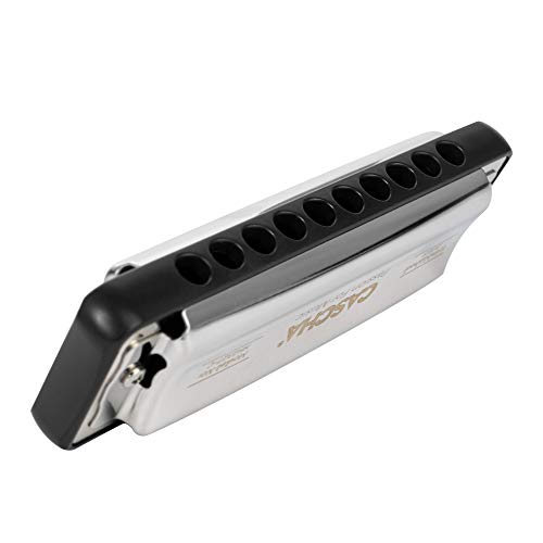 Cascha Ocean Rock Harmonica en Si bémol Noir | Harmonica diatonique professionnel 10 trous | Lames de haute qualité en… - Les Beatles, Paul McCartney, John Lennon, RIngo Starr, George Harrison Cascha Ocean Rock Harmonica en Si bémol Noir | Harmonica diatonique professionnel 10 trous | Lames de haute qualité en… – Image 6
