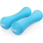 Core Balance Bone Dumbbells Pair Cast Iron Neoprene Coated Hand Weights