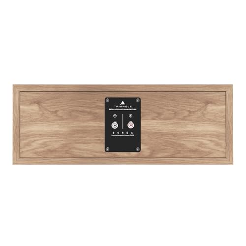 Image of triangle BRC2 Center Channel Speaker - 2 Way Design - 25mm Silk Dome Tweeter (Light Oak)