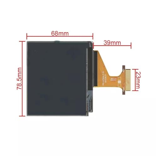 Pantalla táctil compatible con Fiat Panda III 312: panel LCD COG-VLIT1610 3