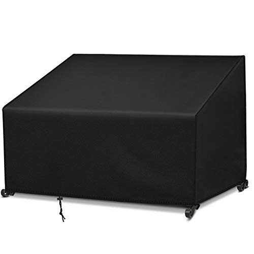 YoungBee Gartenbank Abdeckung 2-Sitzer, Schutzhülle für...