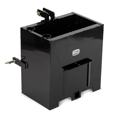 Titan Attachments 3 Point Black Ballast Box