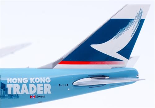 Modèle d'avion de ligne très détaillé Boeing B747-8F B-LJA 8cm - 4