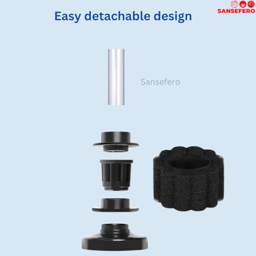 Image of Premier Plants Ly-2833 Biochemical Sponge Filter for Breeding Nano Fish Tank Aquarium Sponge with 3 Meter Air Tube and Ultra Silent Air Pump