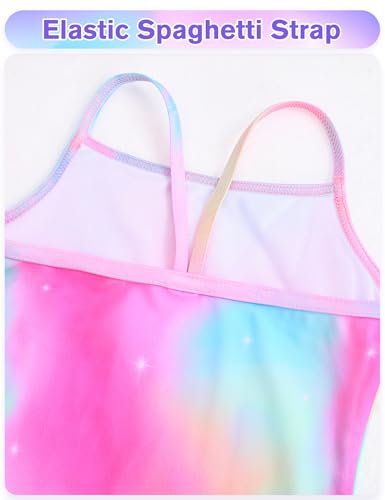 Girls Swimsuit 3 Piece Sleeveless Bathing Suit Sets with Skirt Swimwear Rash Guard for Kids Beach UPF 50+ Sun Protection3