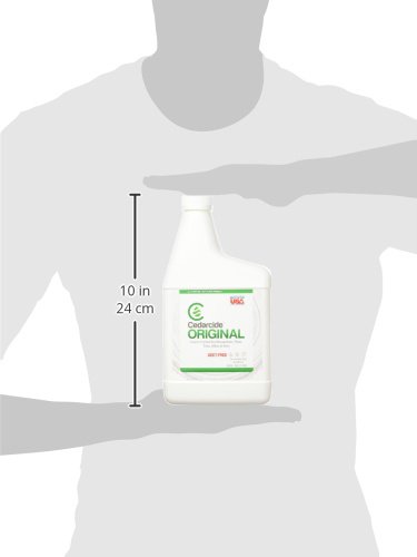 Cedarcide Original Bug Spray | Repel & Kill Fleas, Ticks, Mosquitoes, Mites, Ants & Chiggers | for use on People, Pets & Home | Natural Cedar Oil | Eco-Friendly | Quart