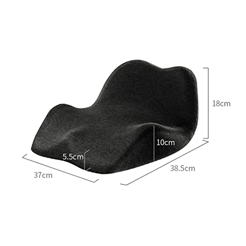 Coussin bureau mousse à mémoire gris XMING pour chaise - 2