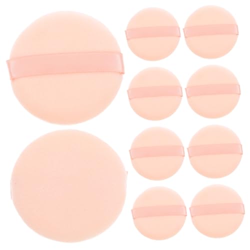 VILLFUL 16個 肌色植?フェイスパフ 軽量携帯用 パウダー適用可 柔らかく肌に優しい 化粧直しや旅行に