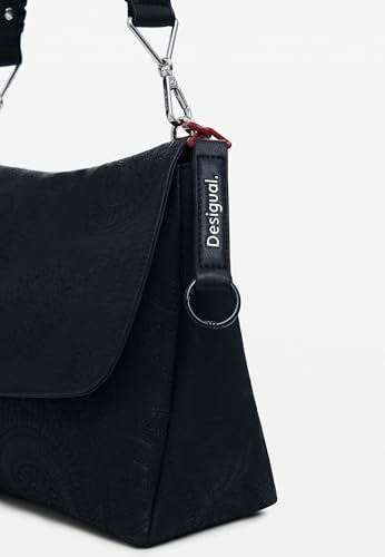 Desigual, BAG_DEJAVU POSADY damskie, Czarny (Black)