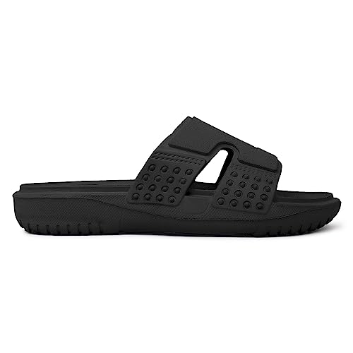 Image of Hygear Men's Garcia EVA Slides | Ultra Soft Cushion | Lightweight | Waterproof | Stylish |Anti-Skid | Comfortable Everyday Slides for Men