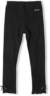 [ムージョンジョン] 子供服 裾リボン付きレギンス 80cm～140cm M65002