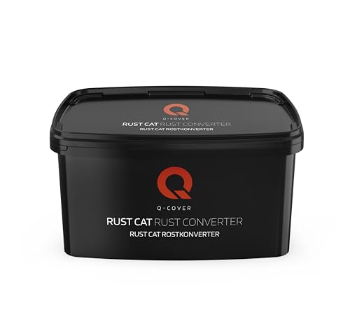 Q-COVER Convertitore di ruggine 1 kg – Convertitore a base d'acqua contro la ruggine