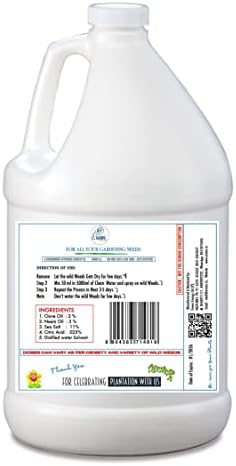 Erwon® Weeds Remover, Organic Essential Powerful Liquid Weeds Remover for Removing all types of Wild Weeds (500 ml)