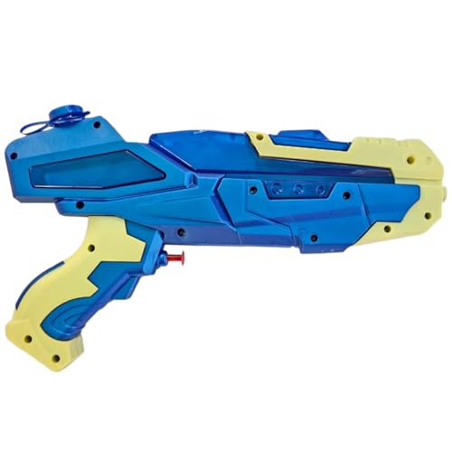 Image of Holi Godslayer Water Gun | with Free Balloons | Blue | Assorted | Long Squirt Flow | PoPo Toys