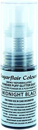 Sugarflair Colours Edible Glitter Pump Spray - Fusion Green - E171 Free - Non-Aerosol Pump Bottle, Refillable Shimmer Paint That Provides A Lustre Finish To Cakes, Decorations, and Desserts - 10g