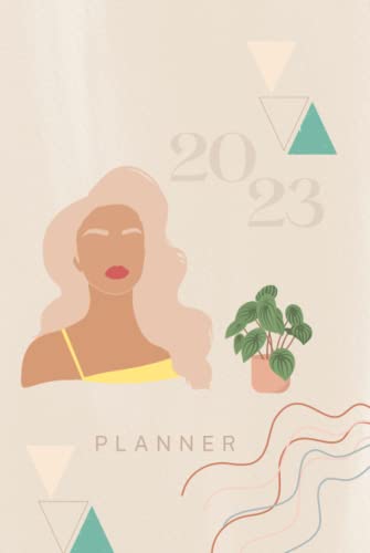 Planner 2023 femmes agenda calendrier annuel avec planificateur de fitness